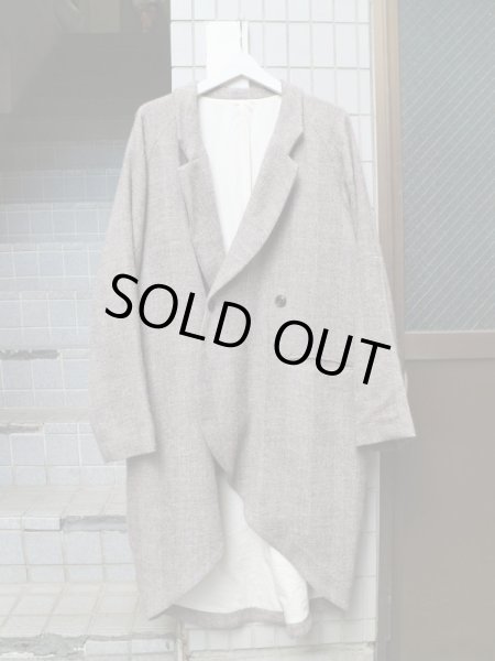 画像2: 【ha za ma ハザマ】 経年真価のジャケットコート (2)