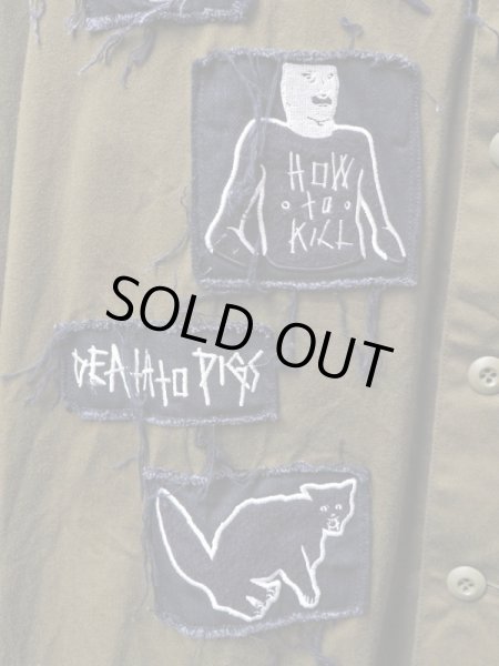 画像5: 【KIDILL キディル】 ホラーパッチミリタリーシャツ (5)