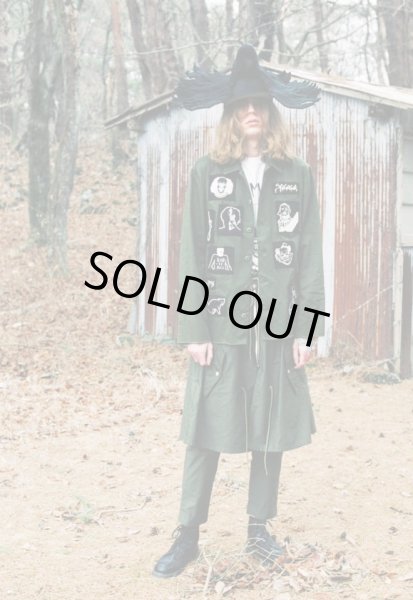 画像9: 【KIDILL キディル】 ホラーパッチミリタリーシャツ (9)