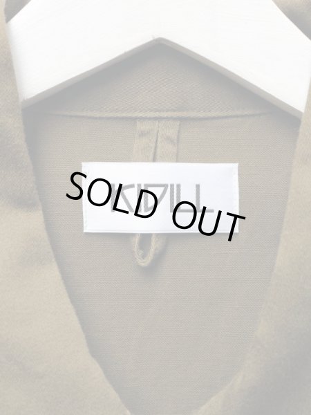 画像7: 【KIDILL キディル】 ホラーパッチミリタリーシャツ (7)