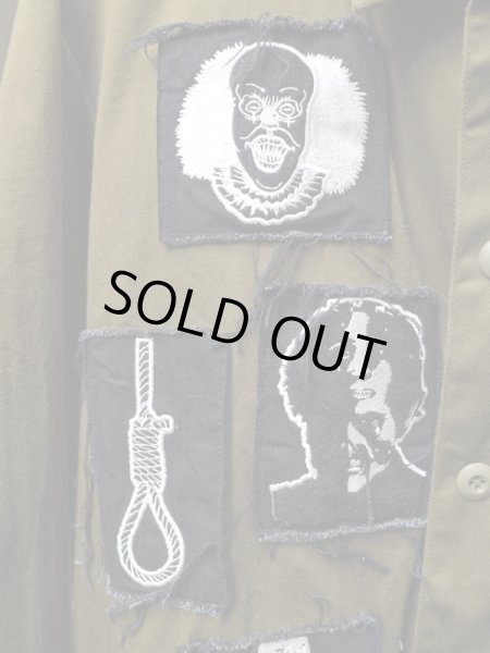 画像3: 【KIDILL キディル】 ホラーパッチミリタリーシャツ (3)