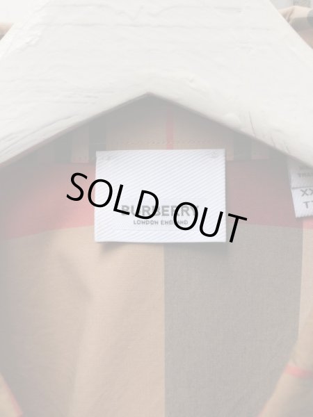 画像6: 【BURBERRY バーバリー】 ノバチェック×ハウスチェック柄切替デザインビッグシャツ (6)