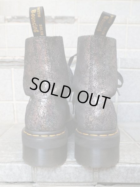 画像4: 【Dr. Martens ドクターマーチン】 MOLLY メタリック加工6ホールブーツ (4)