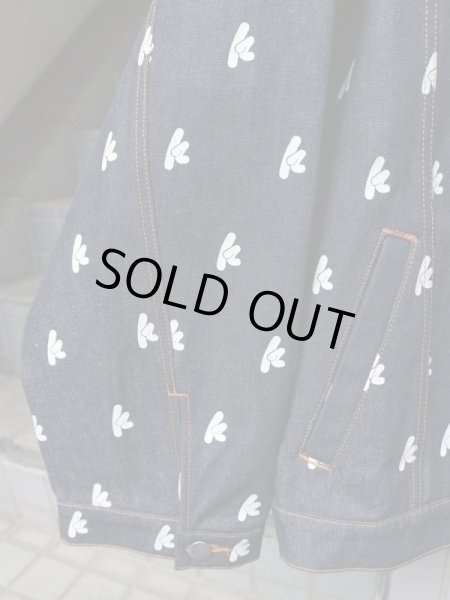 画像3: 【kill remote キルリモート】 ロゴプリントデニムジャケット (3)