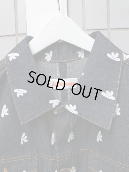 画像5: 【kill remote キルリモート】 ロゴプリントデニムジャケット (5)