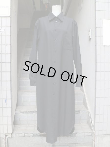 画像5: 【Ground Y グラウンドワイ】 ギャバ地ロングシャツ (5)