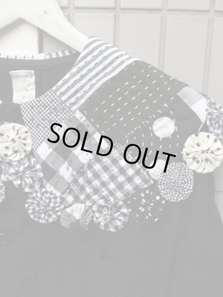 画像4: 【keisuke kanda ケイスケカンダ】 百徳襟のシャツワンピース (4)