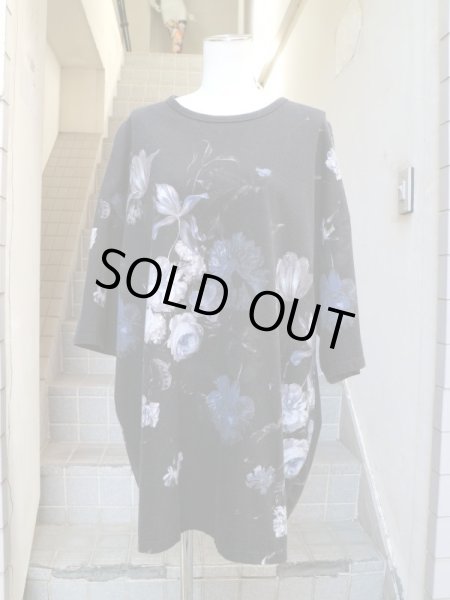 画像5: 【LAD MUSICIAN ラッドミュージシャン】 INKJET FLOWER BIG T-SHIRT フラワープリントＴシャツ (5)