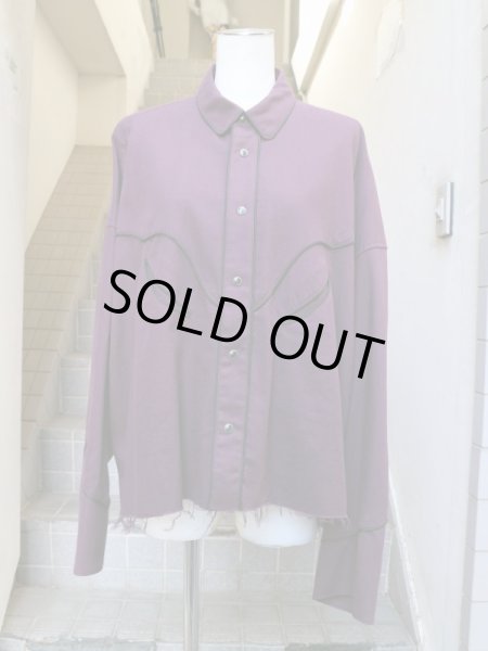 画像6: 【JIeDa ジエダ】 カットオフウエスタンシャツ (6)