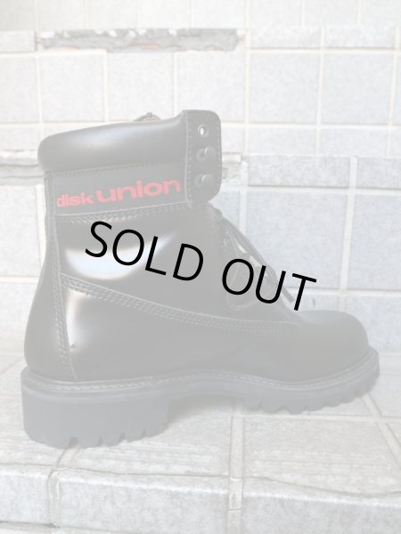 画像4: 【alfredoBANNISTER × disk union アルフレドバニスター ディスクユニオン】ロゴ入りワークブーツ (4)