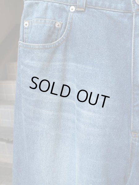 画像3: 【rurumu: ルルムウ】RIOT GRRRL emb denim PT (3)