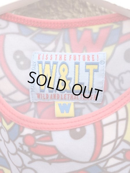 画像4: 【W&LT ウォルト】総柄半袖カットソー (4)