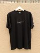 画像1: 【Yohji Yamamoto POUR HOMME × NEW ERA ヨウジヤマモト プールオム ニューエラ】ロゴ刺繍Tシャツ (1)