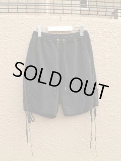 rurumu: レースキュロット shirring fril shorts