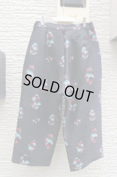 画像2: 【ha za ma はざま】善悪の彼方に結したワイドサルエルパンツ (2)