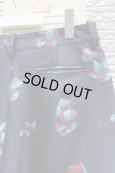 画像4: 【ha za ma はざま】善悪の彼方に結したワイドサルエルパンツ (4)