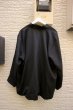 画像4: 【BISHOOL ビシュール】Wool Gabardine KIMONO Drape Jacket キモノドレープジャケット (4)