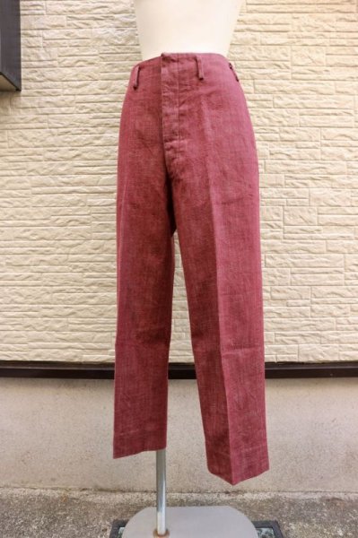 画像6: 【NEAT ニート】センタープレステーパードパンツ (6)