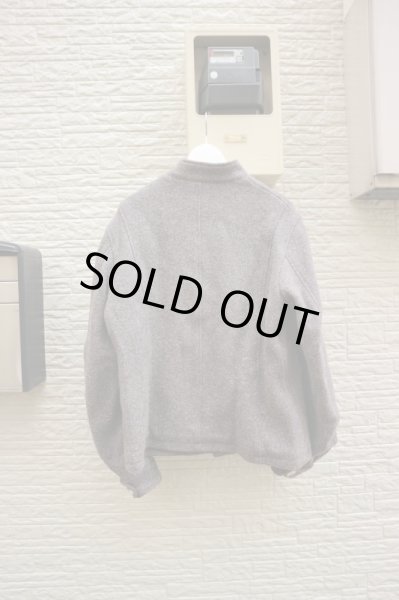 画像2: 【WILDFRÄULEIN ヴィルドゥホワイレン】メルトンウール地スタンドカラージャケット (2)