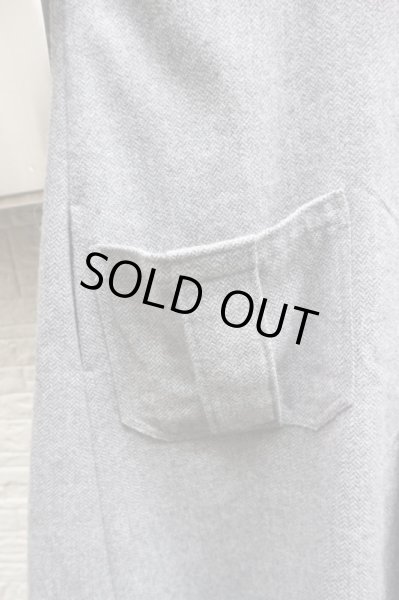 画像5: 【kill remote キルリモート】メルトンウール地デザインチェスターコート (5)