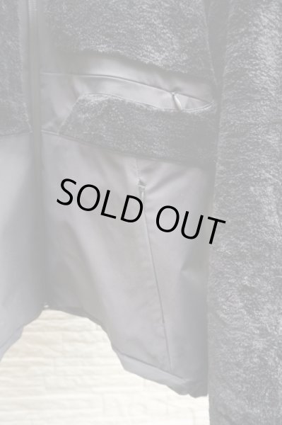 画像5: 【HATRA ハトラ】Hi Pola ハイポーラ ボア×タフタ切替デザインブルゾン (5)