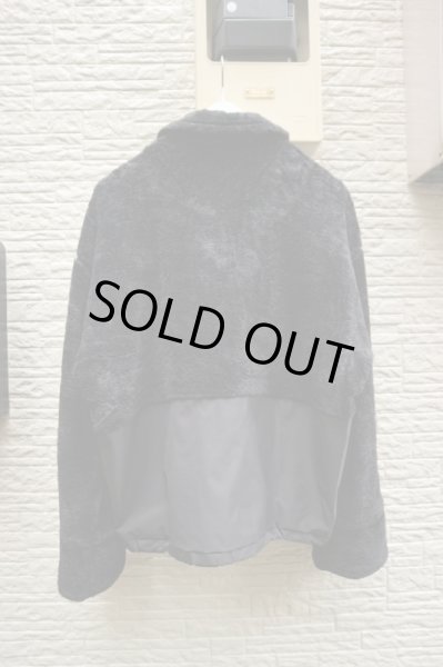 画像3: 【HATRA ハトラ】Hi Pola ハイポーラ ボア×タフタ切替デザインブルゾン (3)