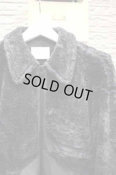 画像4: 【HATRA ハトラ】Hi Pola ハイポーラ ボア×タフタ切替デザインブルゾン (4)