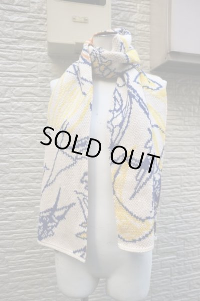 画像6: 【written by リトゥンバイ】cosmo muffler コスモ柄マフラー (6)