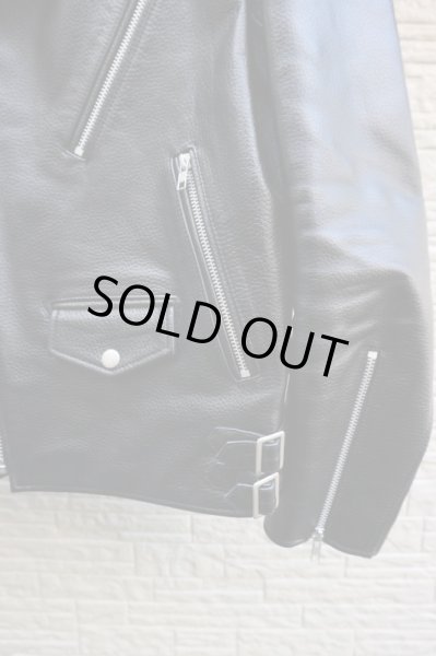 画像4: 【vivastudio ビバスタジオ】ダブルレザーライダースジャケット (4)