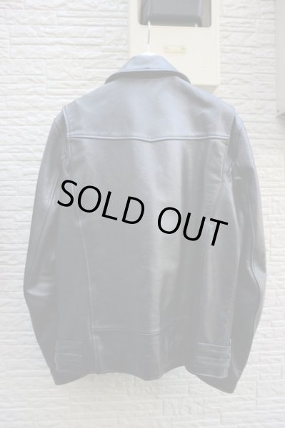 画像2: 【vivastudio ビバスタジオ】ダブルレザーライダースジャケット (2)