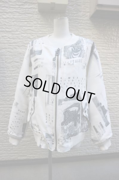画像7: 【JUVENILE HALL ROLLCALL ジュベナイル ホール ロールコール】グラフィック柄ボンバージャケット (7)