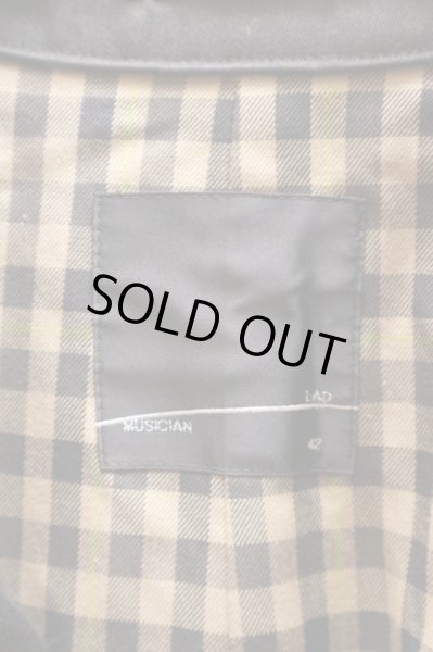 画像6: 【LAD MUSICIAN ラッドミュージシャン】オーバーサイズセットインステンカラーコート (6)