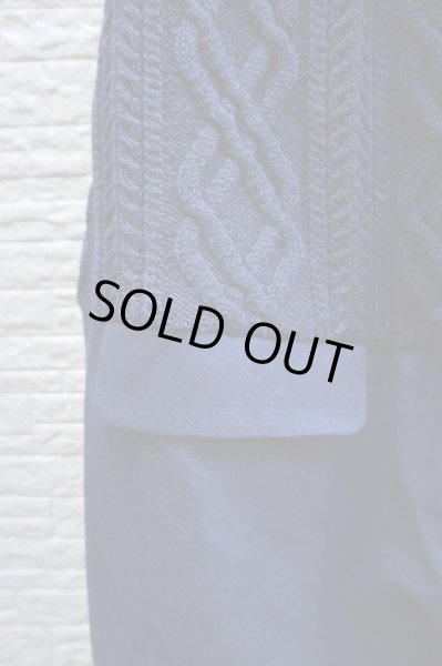 画像4: 【STORAMA ストラマ】ニットパネル切替サルエルパンツ (4)