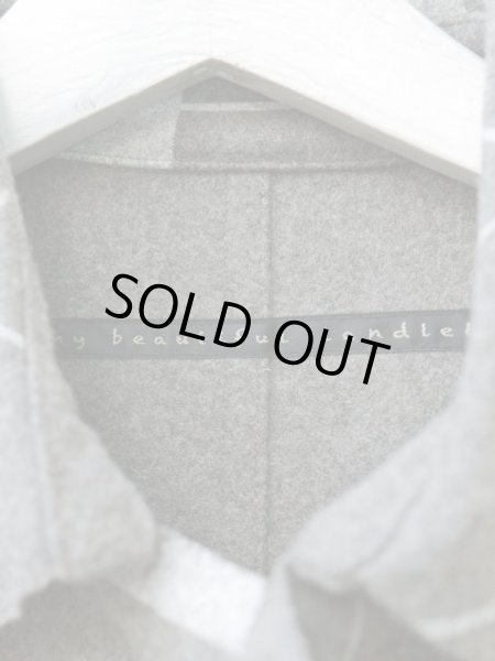 画像6: 【my beautiful landlet  マイビューティフルランドレット】幾何学柄フェルトウール地コート (6)