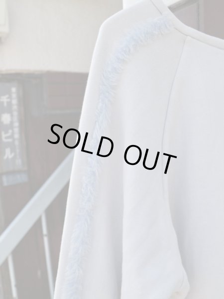 画像4: 【BALMUNG バルムング】ファーラインスウェット (4)