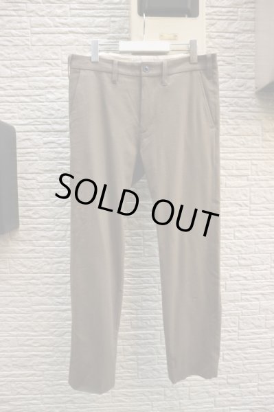 画像2: 【LABRAT ラブラット】バックレースアップウールスラックス (2)