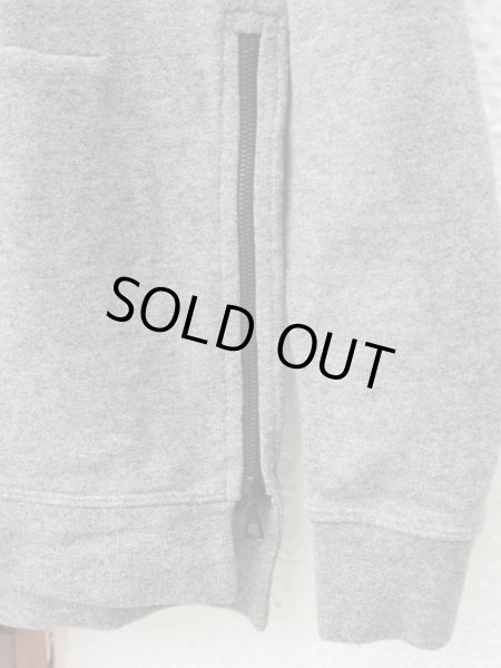 画像3: 【JOHN ELLIOTT ジョンエリオット】サイドジップ装飾プルオーバースウェットパーカー (3)