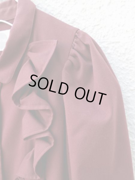 画像4: 【kemono けもの】フリルラインロングシャツワンピース (4)