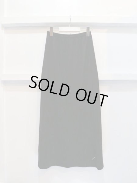 画像2: 【Yohji Yamamoto ヨウジヤマモト】ミニマルロングスカート (2)
