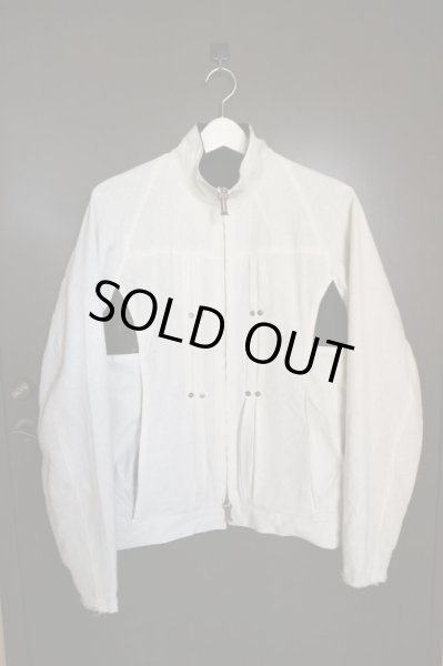 画像3: 【WILDFRAULEIN ヴィルドゥホワイレン】シルク×リネン地ラグランブルゾン (3)