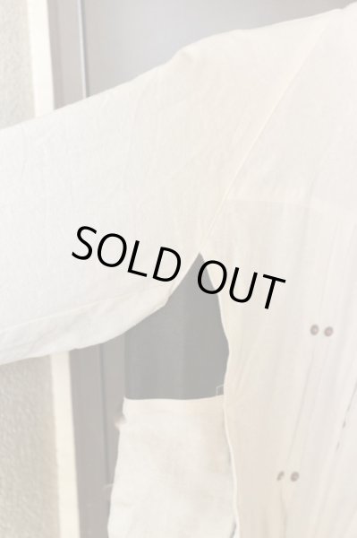 画像7: 【WILDFRAULEIN ヴィルドゥホワイレン】シルク×リネン地ラグランブルゾン (7)