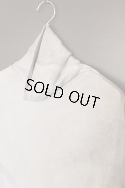 画像4: 【WILDFRAULEIN ヴィルドゥホワイレン】デザインハイネックドルマンスリーブコットンニット (4)