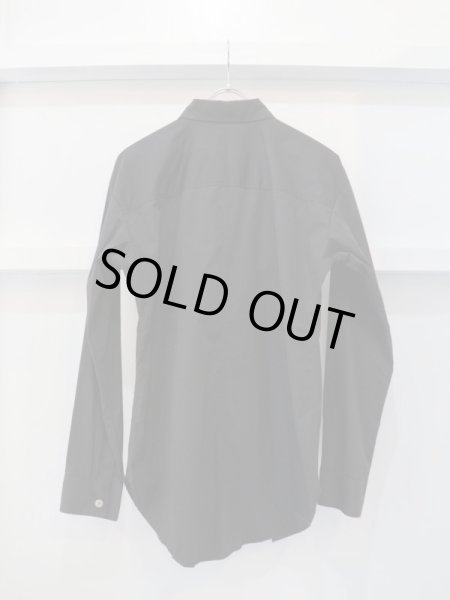 画像3: 【ha za ma はざま】意味無き監視に溺れた悲哀のシャツブラウス (3)