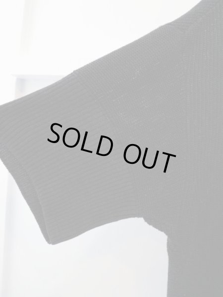 画像6: 【ka na ta カナタ】always summer knit 半袖 サマーニット 黒 (6)