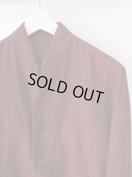 画像3: 【YANTOR ヤントル】Linenwool Jacket 20ss リネンウールテーラードジャケット (3)