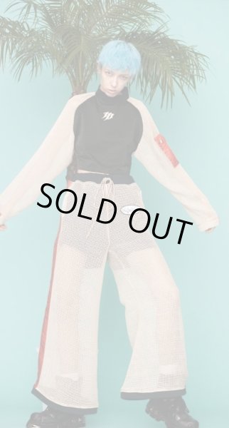 画像9: 【 M.Y.O.B NYC マイオビ】メッシュ地フレアパンツ (9)