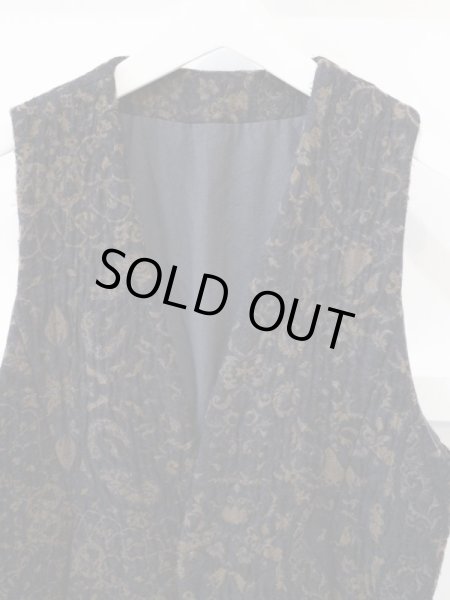 画像3: 【YANTOR ヤントル】アラベスク柄凹凸ベスト (3)