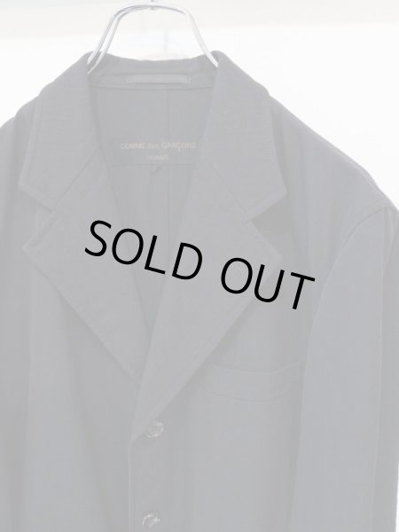 画像4: 【COMME des GARCONS HOMME コムデギャルソン オム】サマーウールギャバ地テーラードジャケット＋スラックス セットアップ (4)