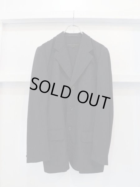 画像2: 【COMME des GARCONS HOMME コムデギャルソン オム】サマーウールギャバ地テーラードジャケット＋スラックス セットアップ (2)