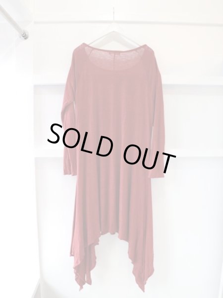 画像3: 【ha za ma はざま】経年真価のリネンサマーニットワンピース (3)